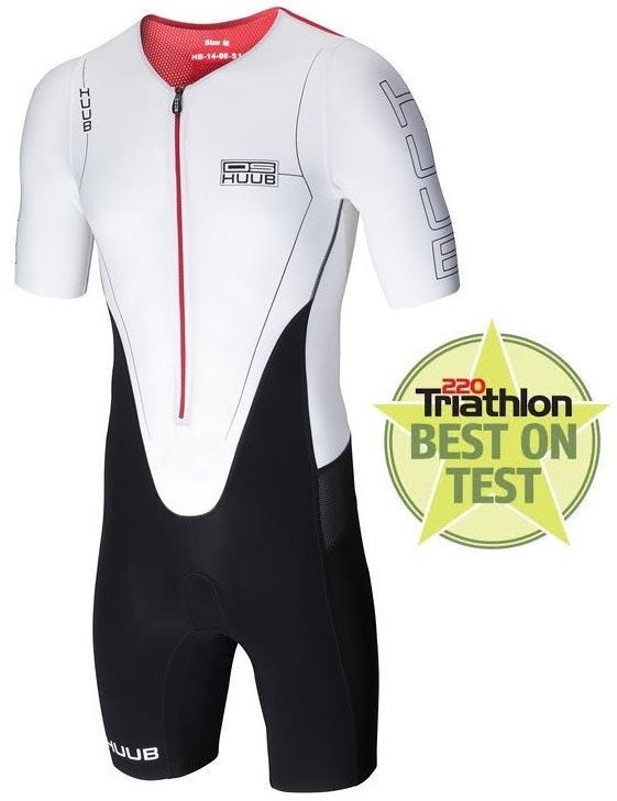 Huub Dave Scott Sleeved Long Course White Triathlon Suit Tredz Bikes