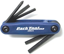 AWS9C Fold-up Hex Wrench / Screwdriver Set