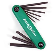 TWS2C Fold-up Torx Wrench Set: T7/9/10/15/20/27/30/40