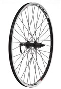 Zac2000 Alloy Black Rim Built on Shimano 8/9spd Q/R Cassette Hub
