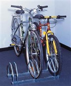 3 Bike Floor Mount Storage Rack