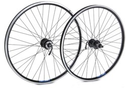 Mach 1 MX26 Black Rim on 6 Bolt Disc Hub with QR Axle Disc Wheel