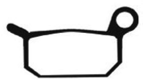 Ashima Semi Metal Formula B4 Hydraulic 2 Piston Disc Brake Pads