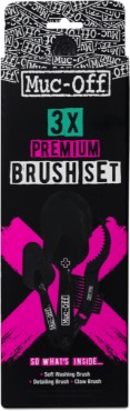 Muc-Off 3 x Brush Set