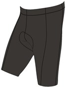 8 Panel CoolMax Wms 200 Series Pad Womens Lycra Shorts