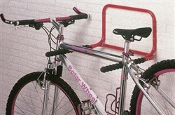 2 Bike Folding Wall Mount Storage Rack