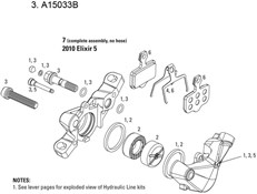 Avid Caliper Hardware Kit Elixir R (Steel Bolts) (1 pc)