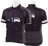 One Less Car Graphic Short Sleeve Cycling Jersey