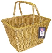 Front Wicker Basket With Handle