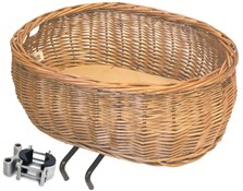 Front Wicker Dog Basket