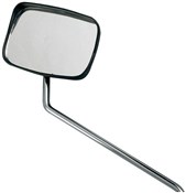 Oblong Mirror with Rain Shield