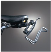 Saddle Rail Adaptor for Mounting Bottle Cage Behind Saddle
