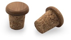 Bamboo and Cork Bar Plugs
