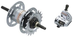 Roller Brake Compatible 3-speed Rear Hub SG3R40