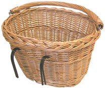 Wicker Oval Hook-On Front Basket