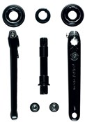 Solid 3 Piece Crank Set  BMX Cranks
