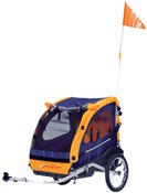 Cleveland Hardbase 2 Seat Child Trailer