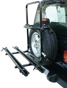 Idaho 2 Bike Spare Tyre Fitting Rack