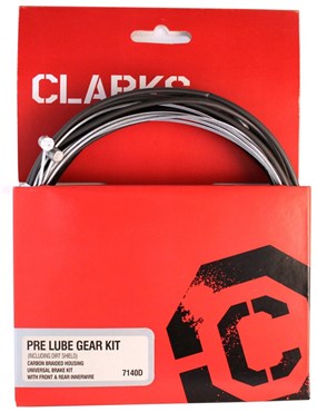 Clarks Pre-Lube Universal Brake Kit w/ Dirt Shield Carbon