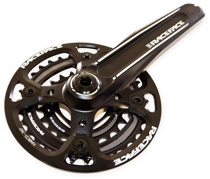 Race Face Turbine Crankset Double Ring with Bashguard