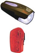 Polaris 7 Lux Front With 7 LED Rear Lightset