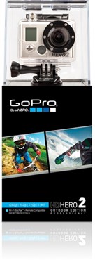 GoPro HD Hero 2 Camera with Outdoor Mount and Accessories