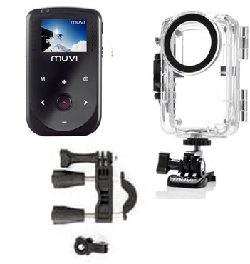 Veho Muvi HD10 with Waterproof Case and Handlebar Mount