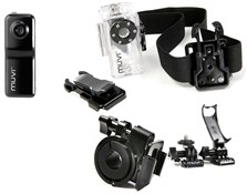 Muvi Camera with Waterproof Case and Handlebar Mount