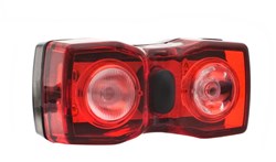 Radient Dual 1/2 Watt Led USB Rechargeable Rear Light