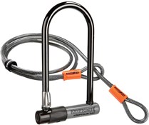 Series 2 U Lock with 4 Foot Kryptoflex Cable