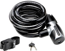 1218 Coiled Key Cable lock with Flexframe C Bracket