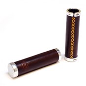 Bourbon Leather Grips