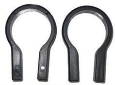 Oversize handlebar adaptor for standard bracket