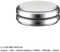 LED Lithium Battery 2 Pack 700mAh for Femto 2