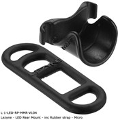 LED Rear Mount including Rubber strap For Micro