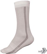 Coolmax Long Socks Twinpack