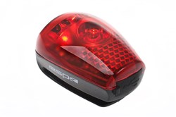 3 LED USB Rechargeable Silicone Rear Light