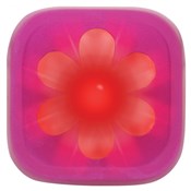 Blinder 1 LED Pink Flower USB Rechargeable Rear Light