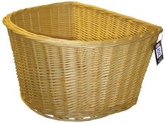 D-Shape Wicker Basket