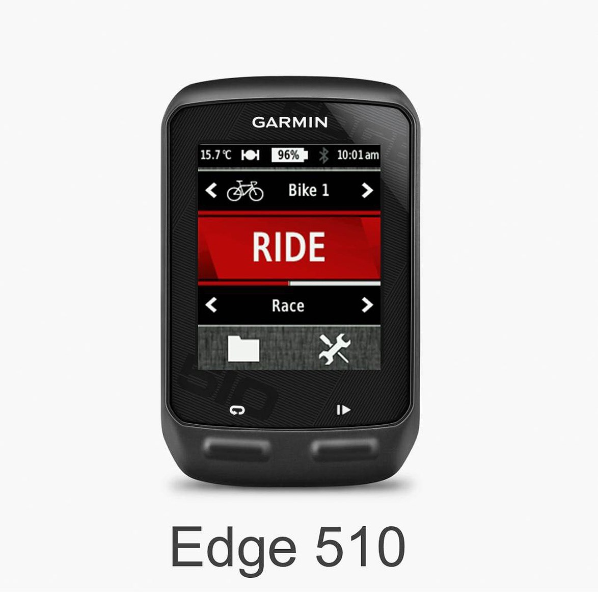 Garmin Edge 510 GPS-enabled cycle computer with cadence sensor & HRM, black